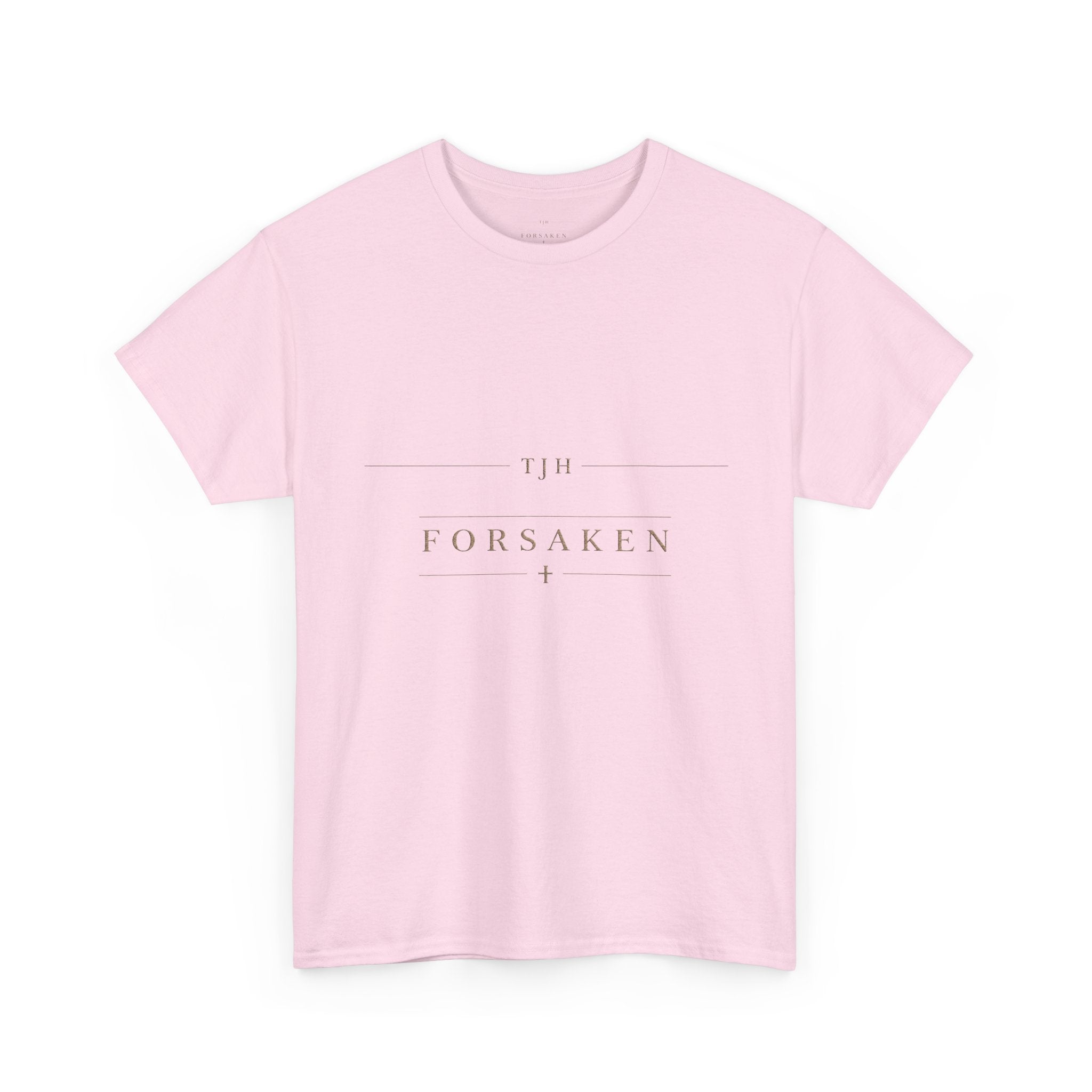 T-Shirt — Minimal "Forsaken" Graphic Tee