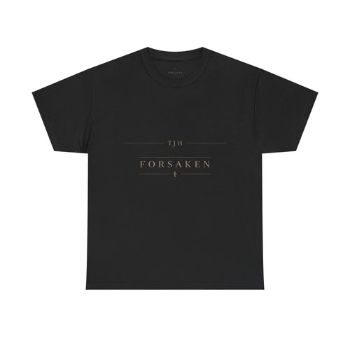 T-Shirt — Minimal "Forsaken" Graphic Tee